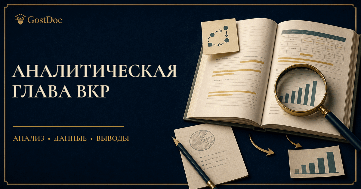 Аналитическая глава ВКР: структура, данные и выводы