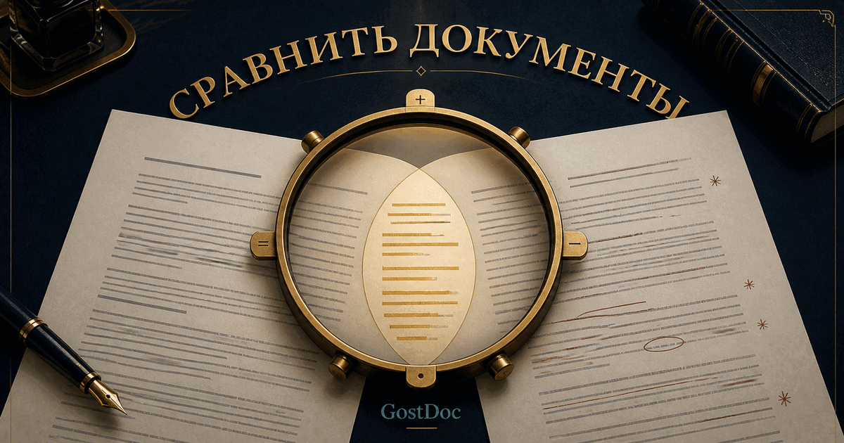 Как сравнить два документа Word и увидеть все различия