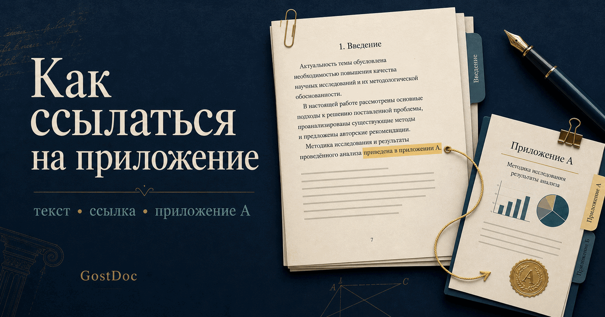 Как правильно сделать ссылку на приложение в тексте: примеры и правила по ГОСТ
