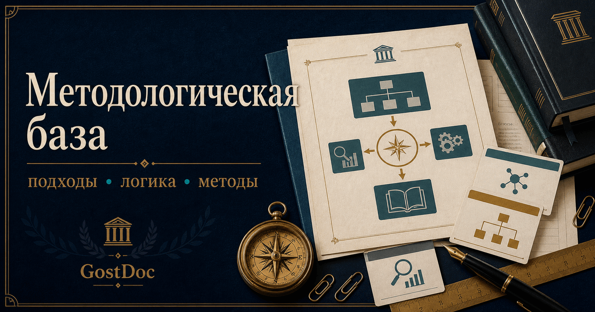 Методологическая база исследования: чем отличается от методов и что писать