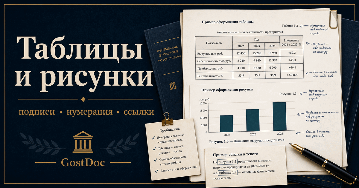 Список иллюстраций и таблиц в работе: когда нужен и как оформить без лишней путаницы