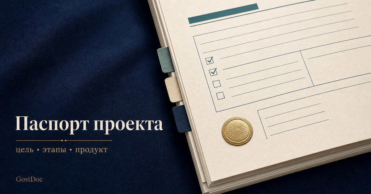 Паспорт индивидуального проекта: как заполнить поля и пример