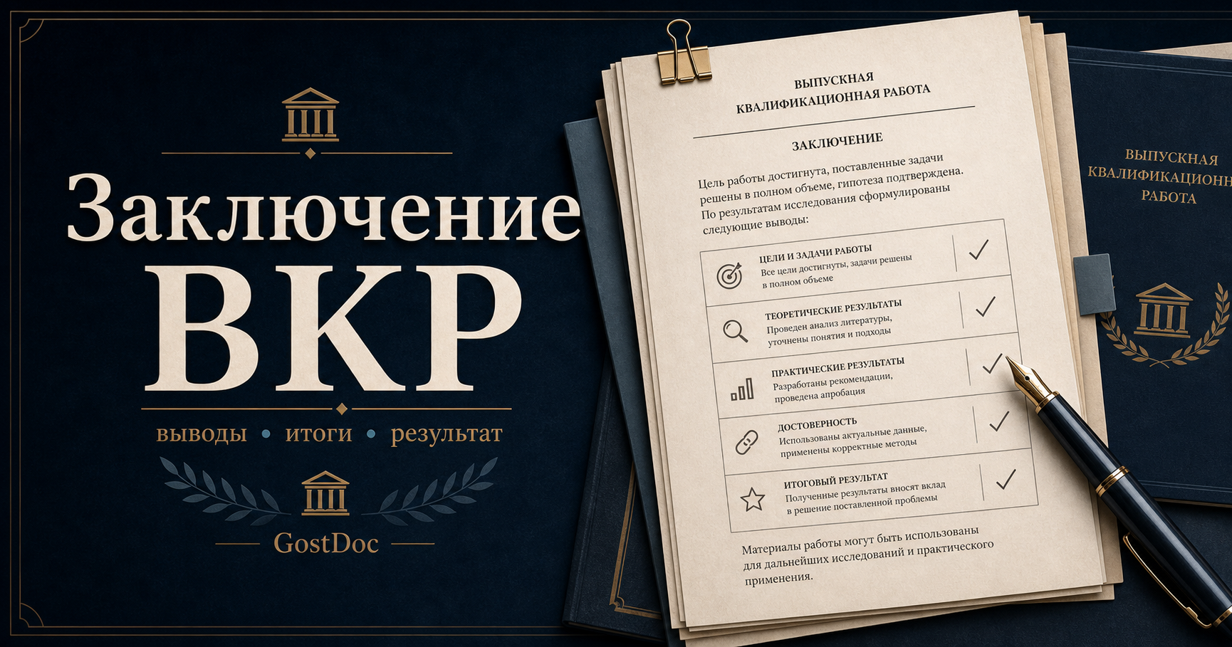 Заключение ВКР: результаты, значимость и рекомендации
