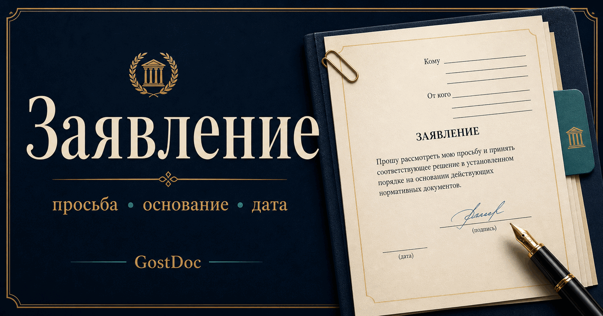 Образец заявления в свободной форме: как написать и оформить